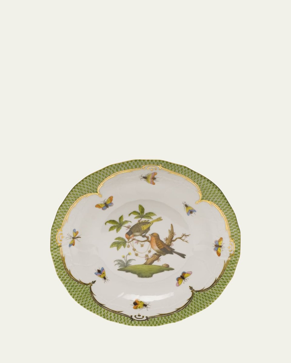 Rothschild Bird Dessert Plate - Motif 10